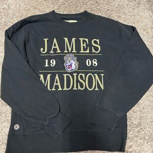 James Madison Black Sweatshirt size Medium